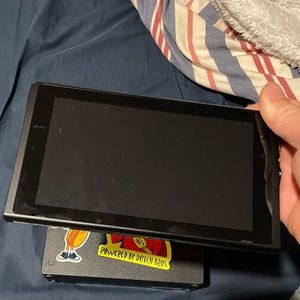 Nintendo Switch no joy cons perfect condition with dock and cord.